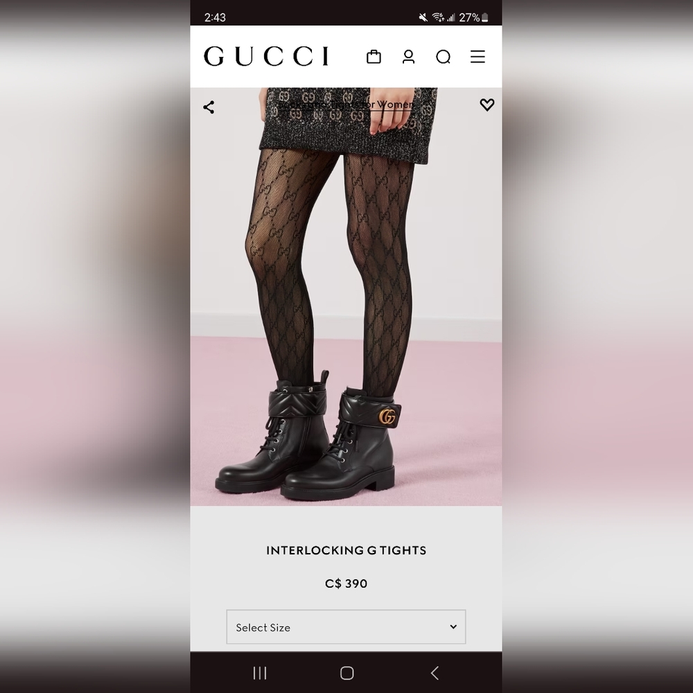 Brand new Gucci tights